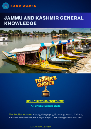 Jammu & Kashmir General Knowledge